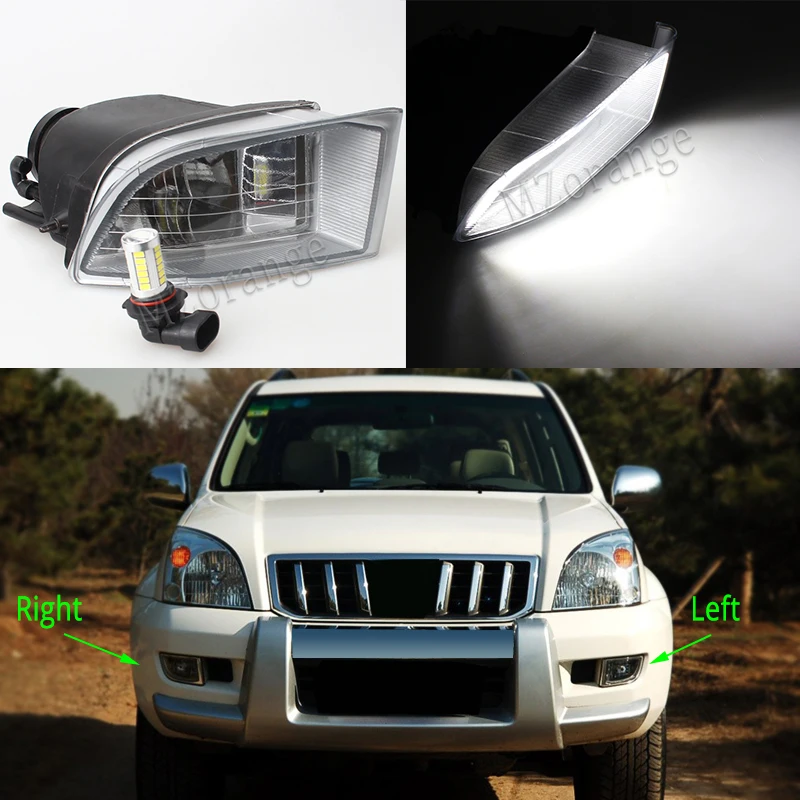 LED Fog Light For Toyota PRADO 120 2700/4000 For Land Cruiser LC120 2002 2003 2004 2005 2006 2007 2008 2009 Front bumper Lamp
LED Fog Light For Toyota PRADO 120 2700/4000 For Land Cruiser LC120 2002 2003 2004 2005 2006 2007 2008 2009 Front bumper Lamp