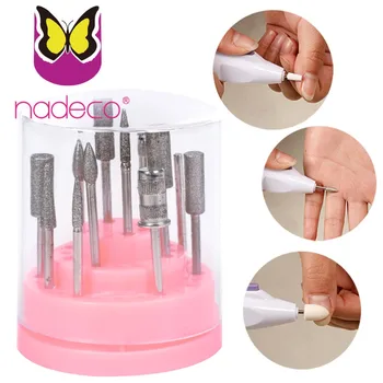 NADECO Mini Plastic Nail Drill Bits Holder Tools Box with 48pcs Empty Storage Holes
NADECO Mini Plastic Nail Drill Bits Holder Tools Box with 48pcs Empty Storage Holes