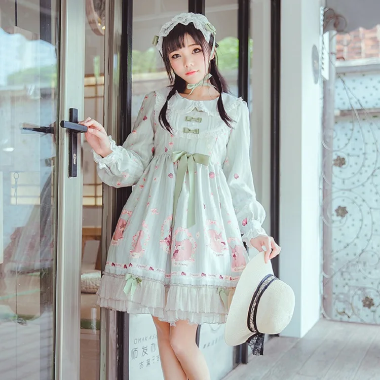 Sweet lolita dress princess daily lace peter pan collar cute printing victorian dress kawaii girl gothic lolita jsk/op loli cos
Sweet lolita dress princess daily lace peter pan collar cute printing victorian dress kawaii girl gothic lolita jsk/op loli cos