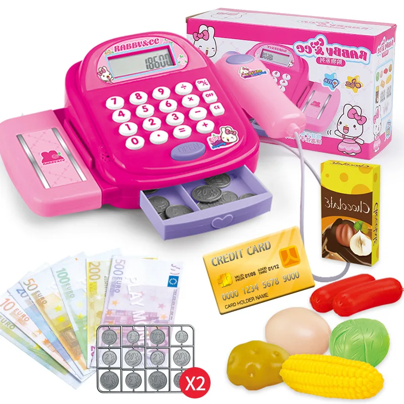Supermarket Cash Register for Kids Cashier Game Groceries Toys for Children Girls Pretend Play
Supermarket Cash Register for Kids Cashier Game Groceries Toys for Children Girls Pretend Play