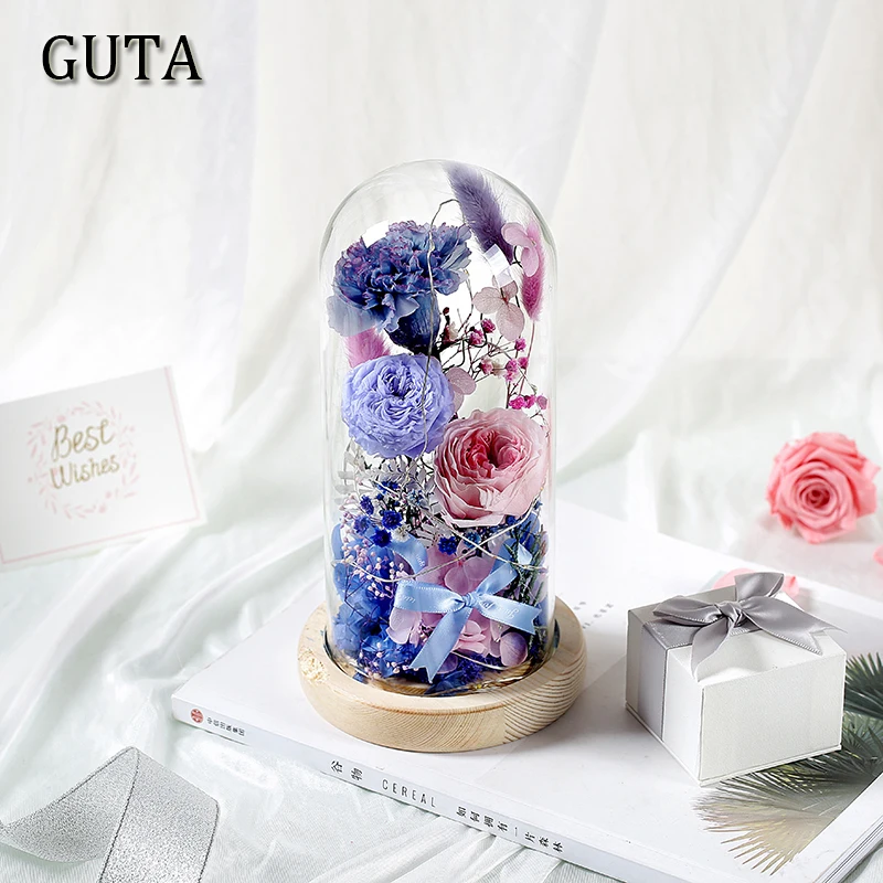 Carnation Flower Head Dried Flowers Creative Gifts For New Year Birthday Thanksgiving Home Decor Led Light Ornaments for Party
Carnation Flower Head Dried Flowers Creative Gifts For New Year Birthday Thanksgiving Home Decor Led Light Ornaments for Party
