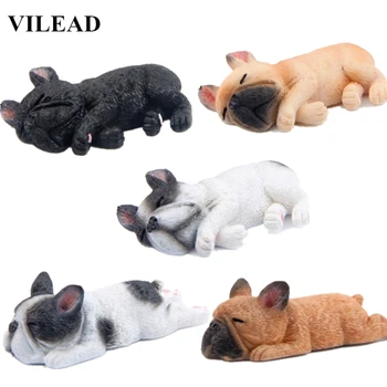 VILEAD 2'' Resin French Bulldog Figurine Cute Small Lying Dog Model Shiba Inu Dog Miniatures for Refrigerator Fridge Home Decor
VILEAD 2'' Resin French Bulldog Figurine Cute Small Lying Dog Model Shiba Inu Dog Miniatures for Refrigerator Fridge Home Decor