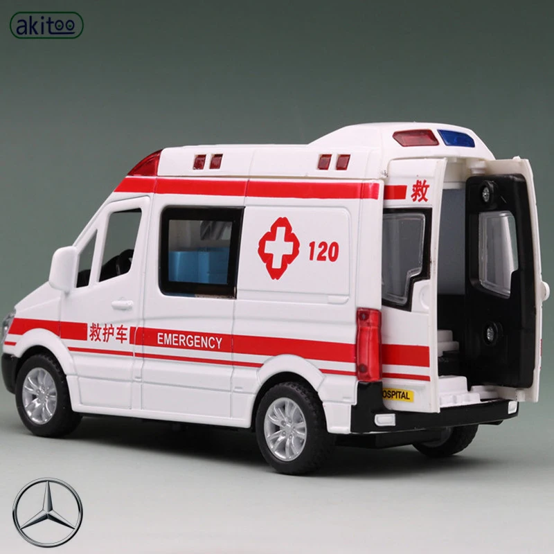 Akitoo модель автомобиля Mercedes-Benz 120 из сплава моделирование вытяните назад