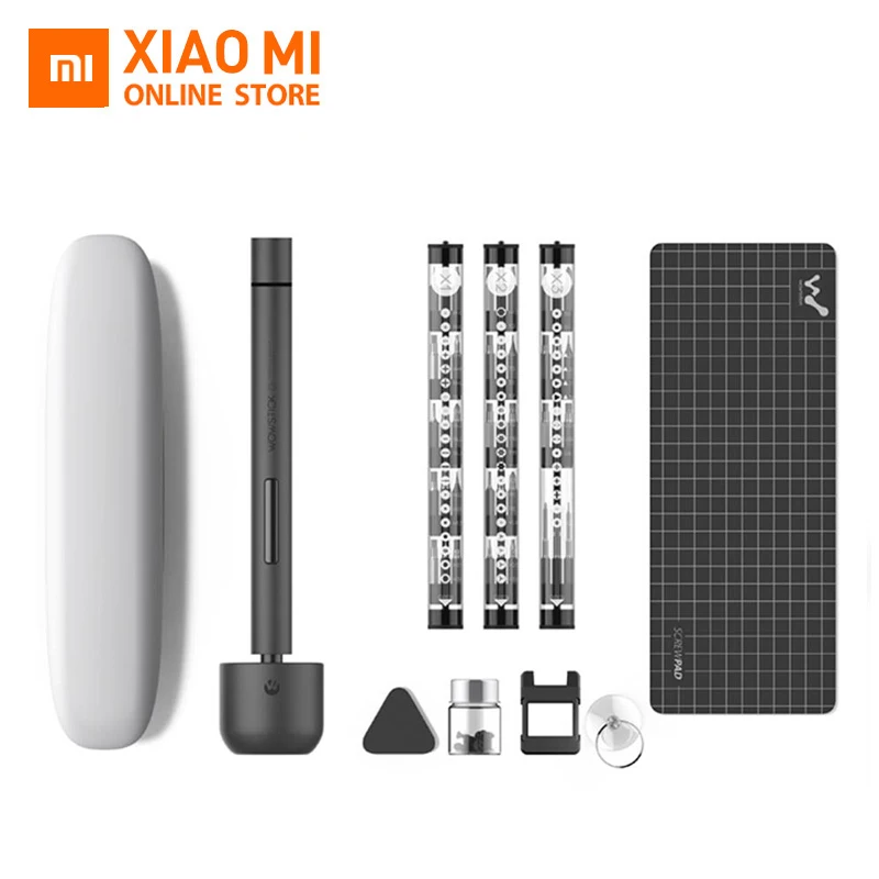 Xiaomi Wowstick 1F + Update Electric Screw Driver Bits Toolkit 56 S2 Bits for Reparing Phone Toy Laptop Digital Product Xiaomi
Xiaomi Wowstick 1F + Update Electric Screw Driver Bits Toolkit 56 S2 Bits for Reparing Phone Toy Laptop Digital Product Xiaomi