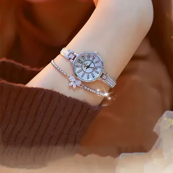 New hot sale an Arabic digital rhinestone dial watch high-end link watch custom ferromagnetic female watch Fashion & Casual
New hot sale an Arabic digital rhinestone dial watch high-end link watch custom ferromagnetic female watch Fashion & Casual