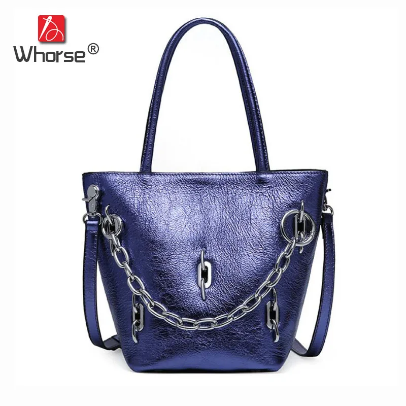 Silver Chain Tote Bag Genuine Leather Womens Handbag Famous Brand Designer Handbags For Woman Shoulder Messenger Bags W10200
Silver Chain Tote Bag Genuine Leather Womens Handbag Famous Brand Designer Handbags For Woman Shoulder Messenger Bags W10200