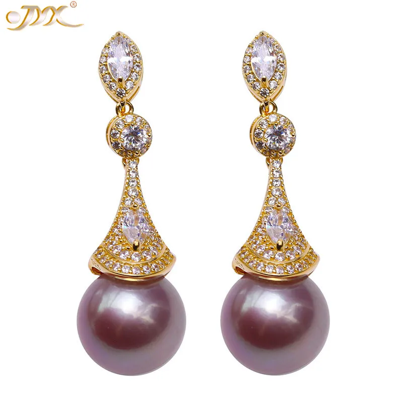 JYX For Queen purple Pearl Earrings Natural Freshwater Genuine Pearl 10.5mm Round Purple Freshwater Pearl Earrings women
JYX For Queen purple Pearl Earrings Natural Freshwater Genuine Pearl 10.5mm Round Purple Freshwater Pearl Earrings women