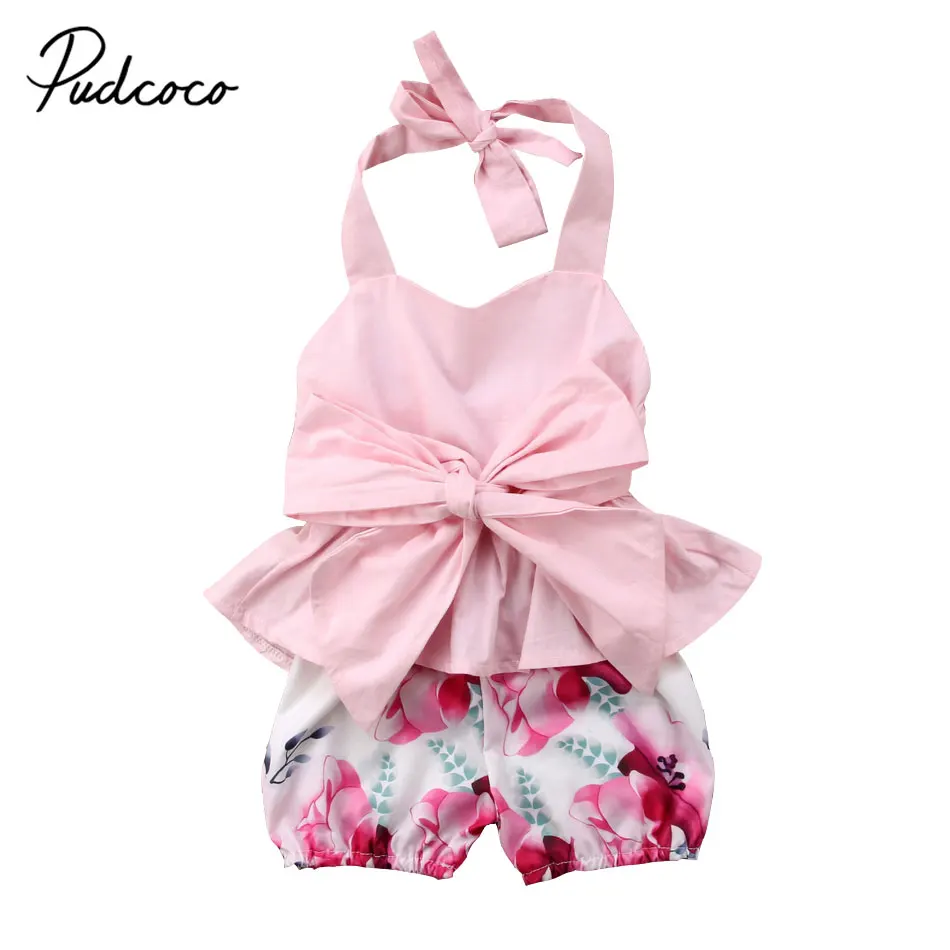 Pudcoco Newborn Toddler Infant Baby Girl Bowknot Pink Tops Floral Shorts Pants Clothes Cute Summer Set 2Pcs
Pudcoco Newborn Toddler Infant Baby Girl Bowknot Pink Tops Floral Shorts Pants Clothes Cute Summer Set 2Pcs