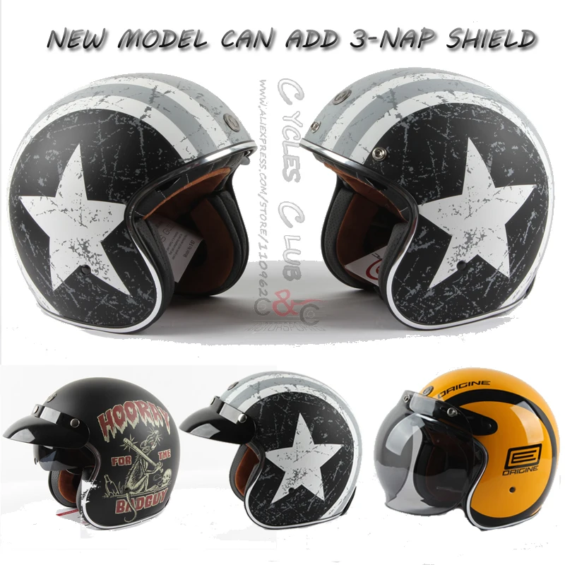 Image free shipping tanked racing 2014 new brand casco capacetes vintage motorcycle helmet scooter jet helmets