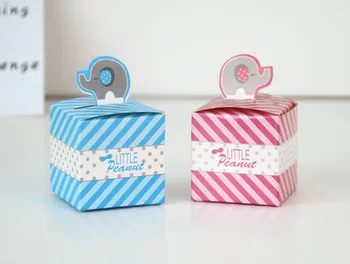 European creative new cute pink baby elephant full moon birthday birthday candy box 100 pcs
European creative new cute pink baby elephant full moon birthday birthday candy box 100 pcs
