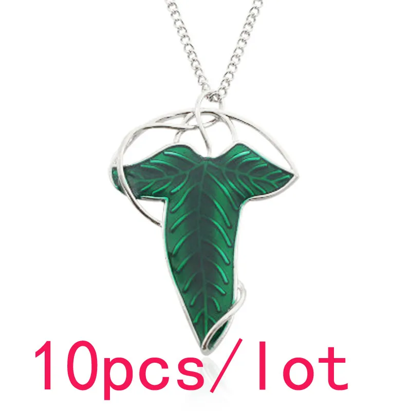 10pcs/lot Elf Prince Hobbit Green Leaf Pendant Necklace Breastpin Two Uses Beautiful Gift for Woman Free shipping
10pcs/lot Elf Prince Hobbit Green Leaf Pendant Necklace Breastpin Two Uses Beautiful Gift for Woman Free shipping