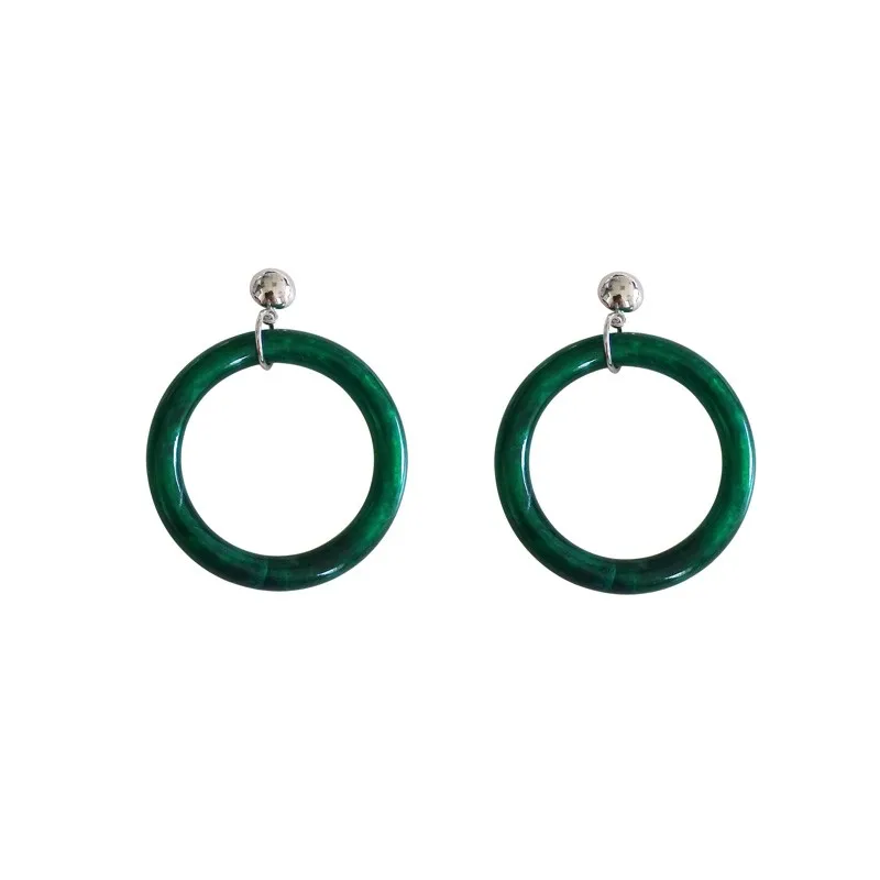 Restoring ancient ways is beautiful beautiful Exaggerated personality circular Geometric pink green acrylic earring female
Restoring ancient ways is beautiful beautiful Exaggerated personality circular Geometric pink green acrylic earring female