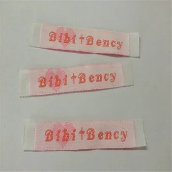 Factory Price Customized Woven Label Clothing main label
Factory Price Customized Woven Label Clothing main label