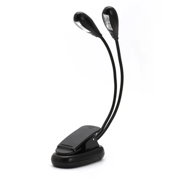 New Flexible 2 Dual Arm Light 4 LED Clip On Lamp For Book Reading Tablet Laptop
New Flexible 2 Dual Arm Light 4 LED Clip On Lamp For Book Reading Tablet Laptop
