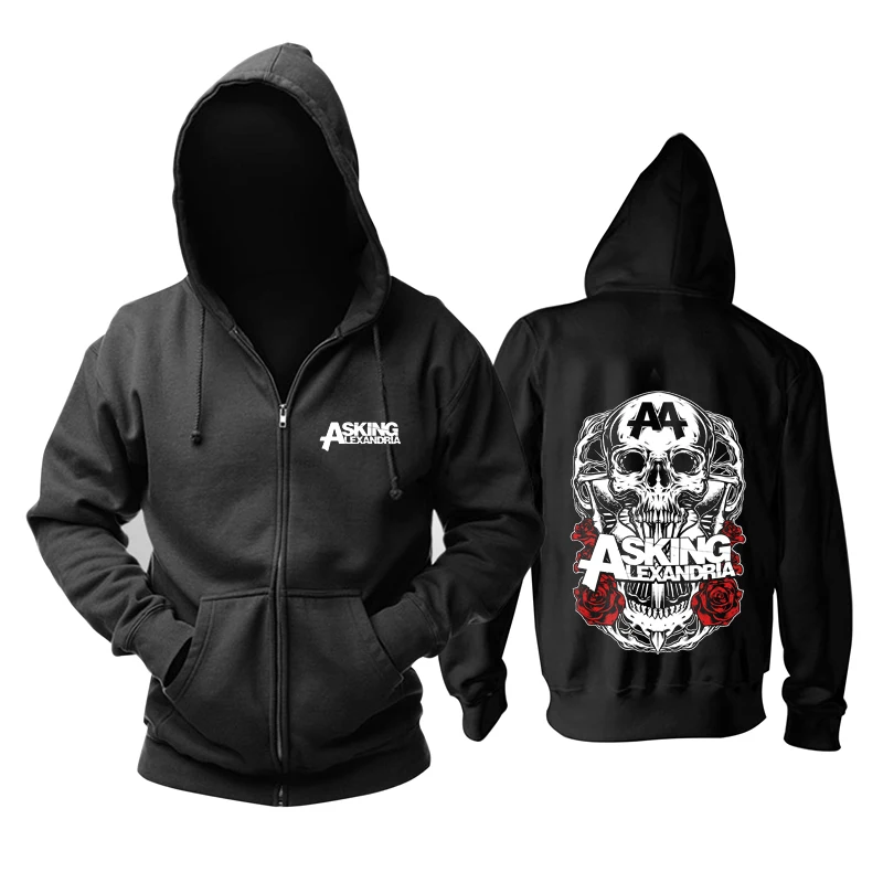 16 designs tracksuit Asking Alexandria Cotton Rock hoodies shell jacket brand punk heavy metal sudadera zipper Sweatshirt 
16 designs tracksuit Asking Alexandria Cotton Rock hoodies shell jacket brand punk heavy metal sudadera zipper Sweatshirt