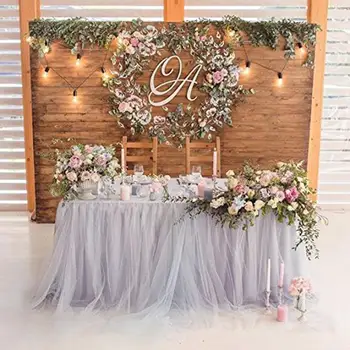 TPFOCUS Romantic TUTU Fluffy Table Skirt Tulle Tableware Tablecloth Skirting for Baby Shower Party Wedding Decoration
TPFOCUS Romantic TUTU Fluffy Table Skirt Tulle Tableware Tablecloth Skirting for Baby Shower Party Wedding Decoration