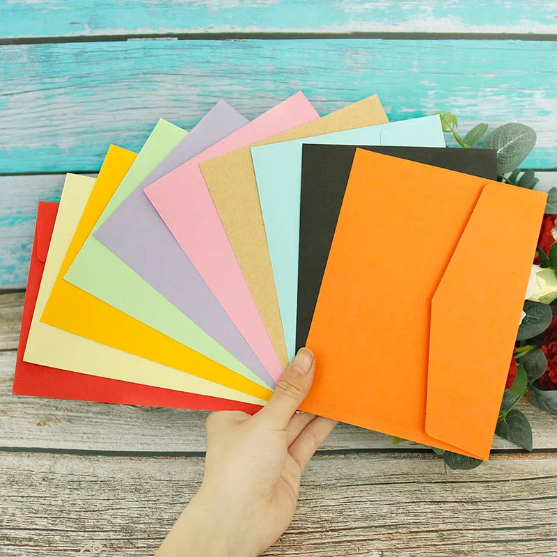 10pcs Paper Envelopes 10 Candy Colors Party Paper Bag Message Cards Gift Packaging Bags Party Birthday Favor 12.5x17cm
10pcs Paper Envelopes 10 Candy Colors Party Paper Bag Message Cards Gift Packaging Bags Party Birthday Favor 12.5x17cm