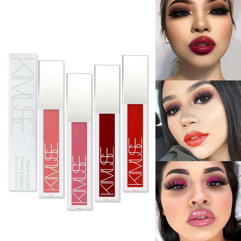 KIMUSE Plump Crystal Glossy Lipgloss Matte Lipstick Waterproof Moisturizer Smooth Lip Stick Long-lasting Lip Pen Gloss Cosmetic
KIMUSE Plump Crystal Glossy Lipgloss Matte Lipstick Waterproof Moisturizer Smooth Lip Stick Long-lasting Lip Pen Gloss Cosmetic