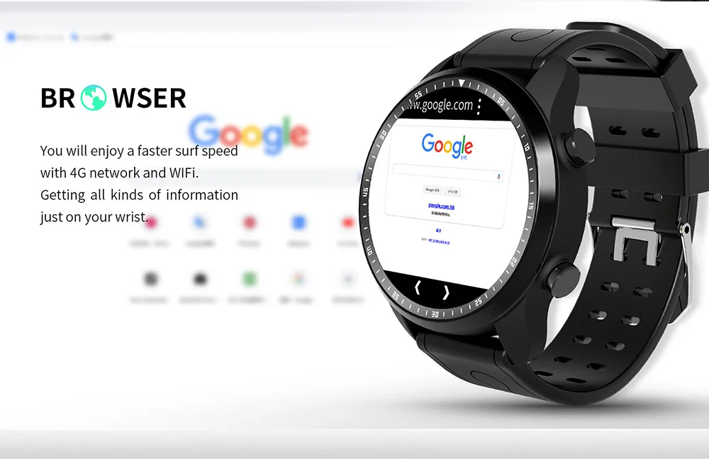 KingWear KC03/KC06 4G Smart Watch Phone 1.3 inch Android 6.0 MTK 6737 1GB RAM 16GB ROM 620mAh GPS Pedometer Sport Smartwatch
KingWear KC03/KC06 4G Smart Watch Phone 1.3 inch Android 6.0 MTK 6737 1GB RAM 16GB ROM 620mAh GPS Pedometer Sport Smartwatch