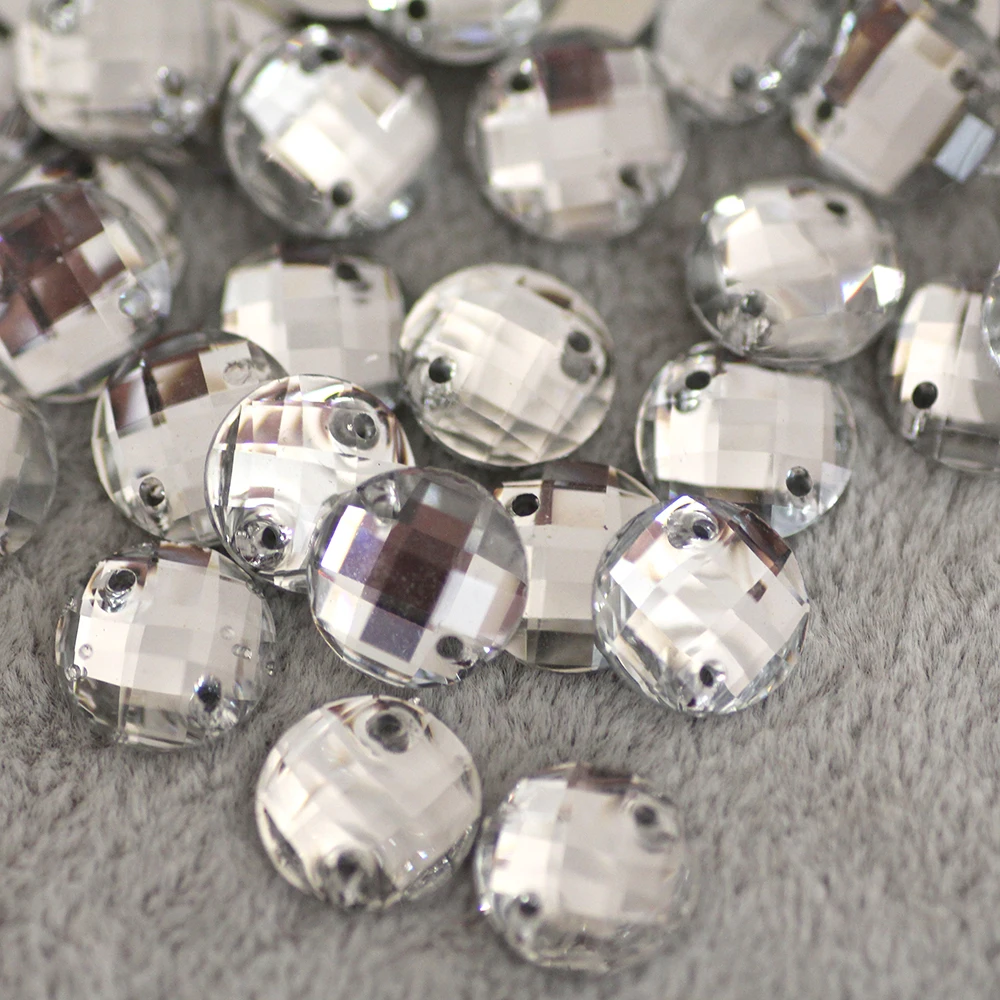 100pcs 10mm Round Crystal Clear Sew on Rhinestones Resin Flatback Round Sewing Crystal 2 holes For Dress Garment
100pcs 10mm Round Crystal Clear Sew on Rhinestones Resin Flatback Round Sewing Crystal 2 holes For Dress Garment