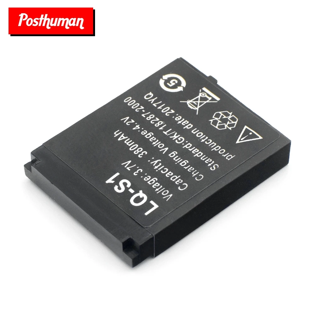 Smartwatch Backup Li-Po Lithium Battery 380mAh 3.7V For DZ09 Smart Watch Rechargeable Li-ion polymer battery batteria
Smartwatch Backup Li-Po Lithium Battery 380mAh 3.7V For DZ09 Smart Watch Rechargeable Li-ion polymer battery batteria