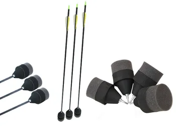 30PCS Soft Archery Black Arrowhead Tag Game Broadhead Tips Club CS Safe Bow Arrow Shooting Game Tips
30PCS Soft Archery Black Arrowhead Tag Game Broadhead Tips Club CS Safe Bow Arrow Shooting Game Tips