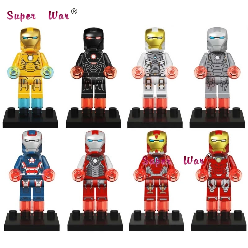 Single Sale superhero marvel avengers Iron Man Ultron MK6 MK7 Series building blocks sets model bricks toys for children
Single Sale superhero marvel avengers Iron Man Ultron MK6 MK7 Series building blocks sets model bricks toys for children