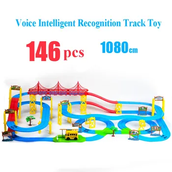 Children Track Car Toys New Pattern Electric Track Car Zoo Scene Voice Intelligence Teaching Assembling Toys
Children Track Car Toys New Pattern Electric Track Car Zoo Scene Voice Intelligence Teaching Assembling Toys