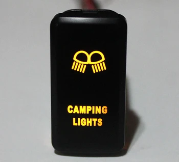 CAMPING LIGHTS Push Button Switch Orange LED For Toyota Landcruiser Hilux FJ Cruiser ON OFF Switch With Wire 12 Volt 3Amp
CAMPING LIGHTS Push Button Switch Orange LED For Toyota Landcruiser Hilux FJ Cruiser ON OFF Switch With Wire 12 Volt 3Amp