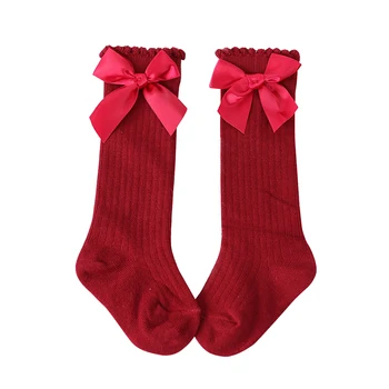 4 Colors Baby Girl Socks Chritsmas Red Sock Knee High Ribbon Bow Tie Princess Socks Cute Long Tube Booties Striped Sox
4 Colors Baby Girl Socks Chritsmas Red Sock Knee High Ribbon Bow Tie Princess Socks Cute Long Tube Booties Striped Sox