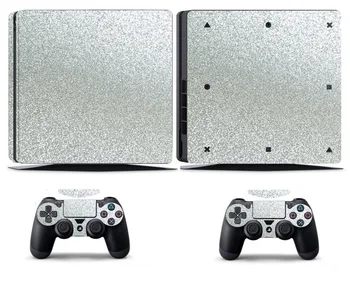Shining Silver Bling Glitter Skin Sticker Protector for Sony PS4 Slim PlayStation 4 Slim and 2 controller Skins Stickers
Shining Silver Bling Glitter Skin Sticker Protector for Sony PS4 Slim PlayStation 4 Slim and 2 controller Skins Stickers