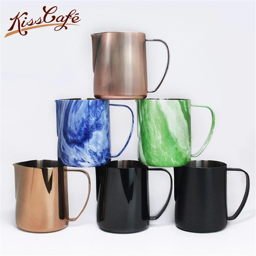 Marble Stainless Steel Frothing Pitcher Pull Flower Cup Espresso Cappuccino Art Pitcher Jug Milk Frothers Mug Coffee Tools
Marble Stainless Steel Frothing Pitcher Pull Flower Cup Espresso Cappuccino Art Pitcher Jug Milk Frothers Mug Coffee Tools