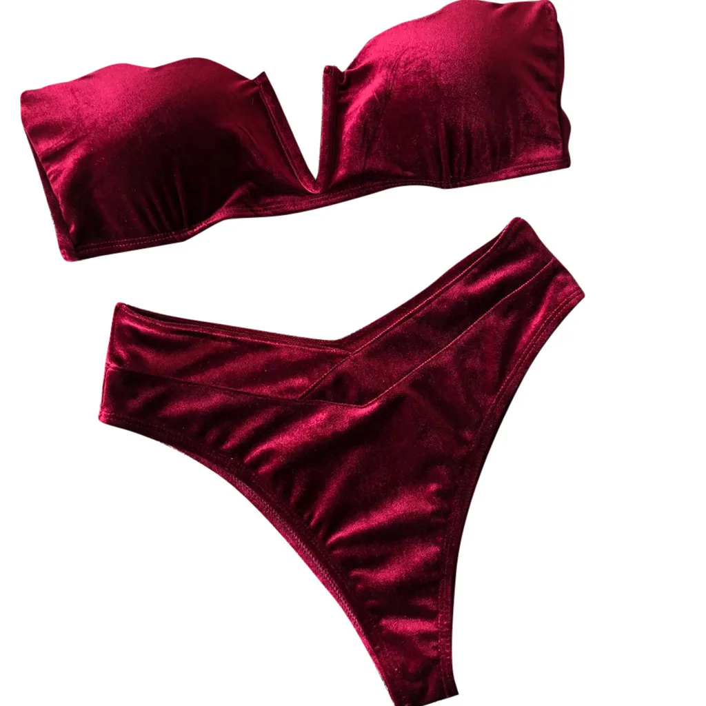 SAGACE Two-piece suits solid color swimwear lace swimsuit sexy swimwear women push up bather two piece suits for women
SAGACE Two-piece suits solid color swimwear lace swimsuit sexy swimwear women push up bather two piece suits for women