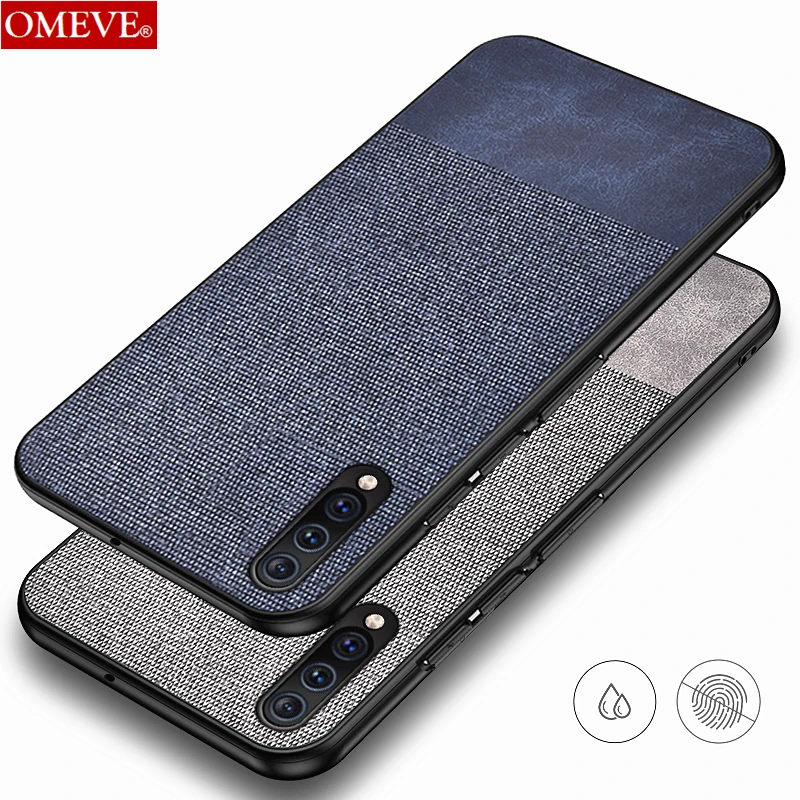 OMEVE for Samsung A50 Case Fabric Cloth Silicone TPU Bumper Hard Back Cover for Samsung Galaxy A50 A 50 Business Phone Case
OMEVE for Samsung A50 Case Fabric Cloth Silicone TPU Bumper Hard Back Cover for Samsung Galaxy A50 A 50 Business Phone Case