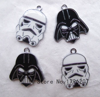 50 Pcs Cartoon Star Wars Charm Necklace/Bracelet/Earrings Pendants DIY Jewelry Making Accessories T-329
50 Pcs Cartoon Star Wars Charm Necklace/Bracelet/Earrings Pendants DIY Jewelry Making Accessories T-329