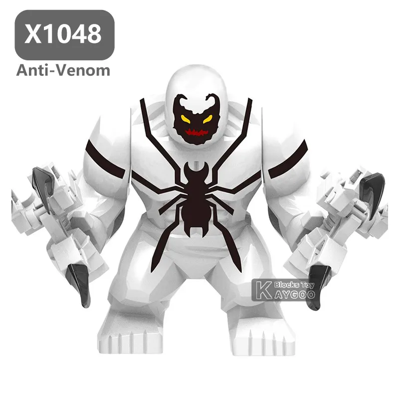 Anti Venom Cull Obsidian Carnage Batman Hulk Thanos Bane Large Big Size Figure Model Building Blocks Brick Set Toys for Children
Anti Venom Cull Obsidian Carnage Batman Hulk Thanos Bane Large Big Size Figure Model Building Blocks Brick Set Toys for Children