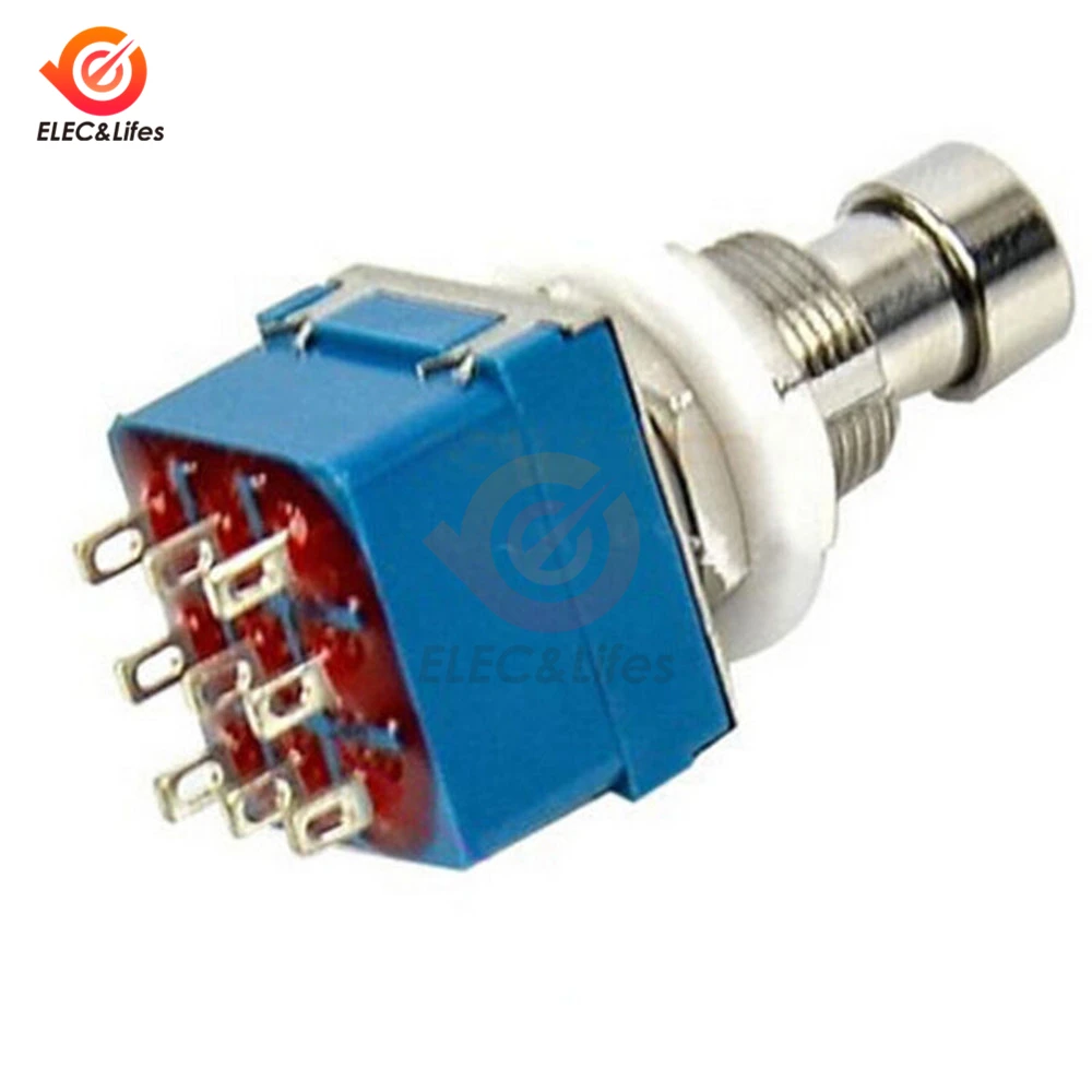 9 Pin 3PDT Guitar Effects Pedal Box Stomp Foot Metal Switch True Bypass DIY Electronic Accessories
9 Pin 3PDT Guitar Effects Pedal Box Stomp Foot Metal Switch True Bypass DIY Electronic Accessories