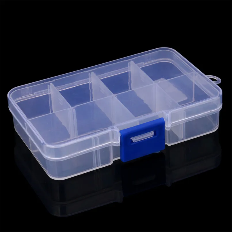 8 Grids Resizable Storage Boxes For Jewelry Diamond Beads Pills Nail Art Tips plastic Storage Box Separator Storage Tool #5AU03
8 Grids Resizable Storage Boxes For Jewelry Diamond Beads Pills Nail Art Tips plastic Storage Box Separator Storage Tool #5AU03