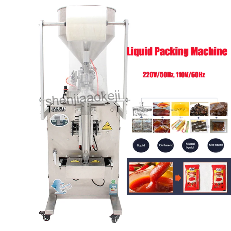 Automatic Liquid Packing Machine Liquid Packager liquid filling and sealing machine liquid packing machine 110v/220v
Automatic Liquid Packing Machine Liquid Packager liquid filling and sealing machine liquid packing machine 110v/220v