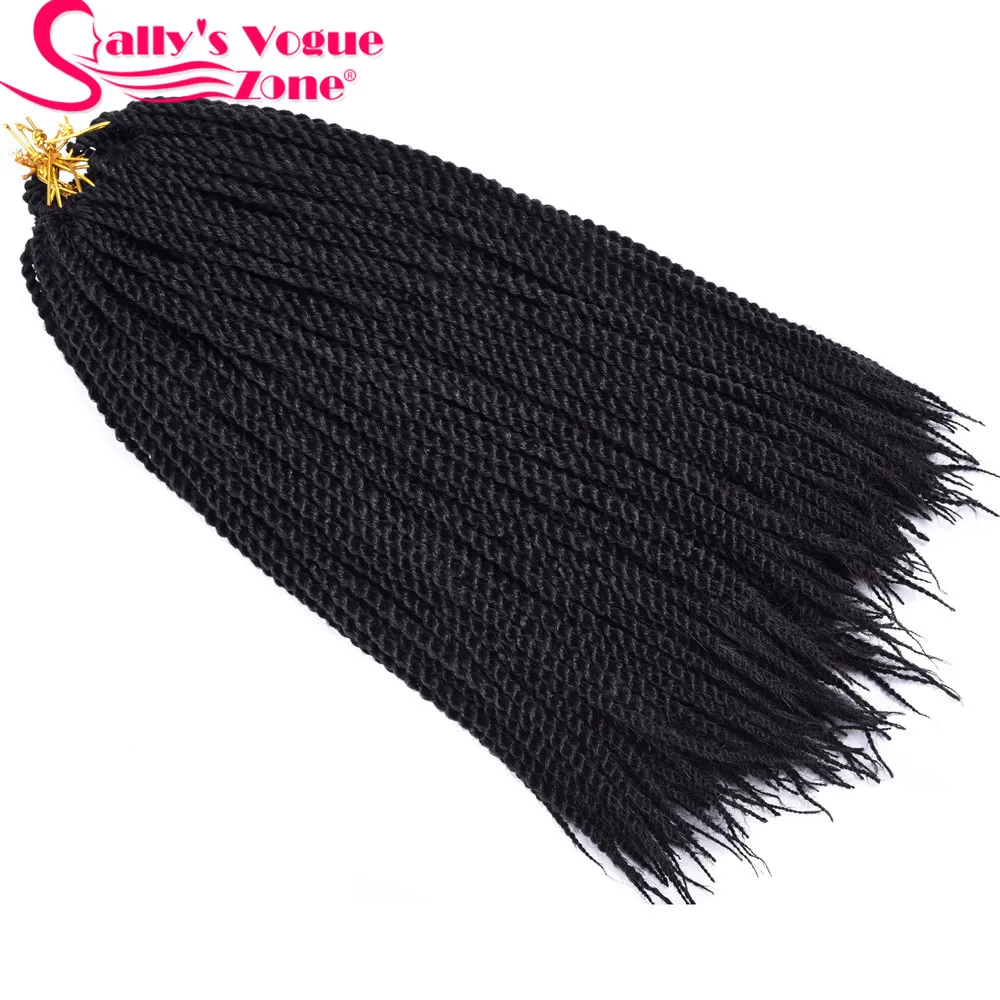 5packs/lot 18" Sallyhair Thin Senegalese Crochet Twist Braids Hair Synthetic 30strands/Pack Black Color Ombre Braiding Hair
5packs/lot 18" Sallyhair Thin Senegalese Crochet Twist Braids Hair Synthetic 30strands/Pack Black Color Ombre Braiding Hair