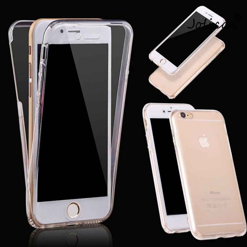 360 Degree Full Cover Soft Clear Case for iPhone X Xs Max XR 8 7 6 6s Plus Transparent Silicone Case Funda for iPhone 5 5s SE
360 Degree Full Cover Soft Clear Case for iPhone X Xs Max XR 8 7 6 6s Plus Transparent Silicone Case Funda for iPhone 5 5s SE