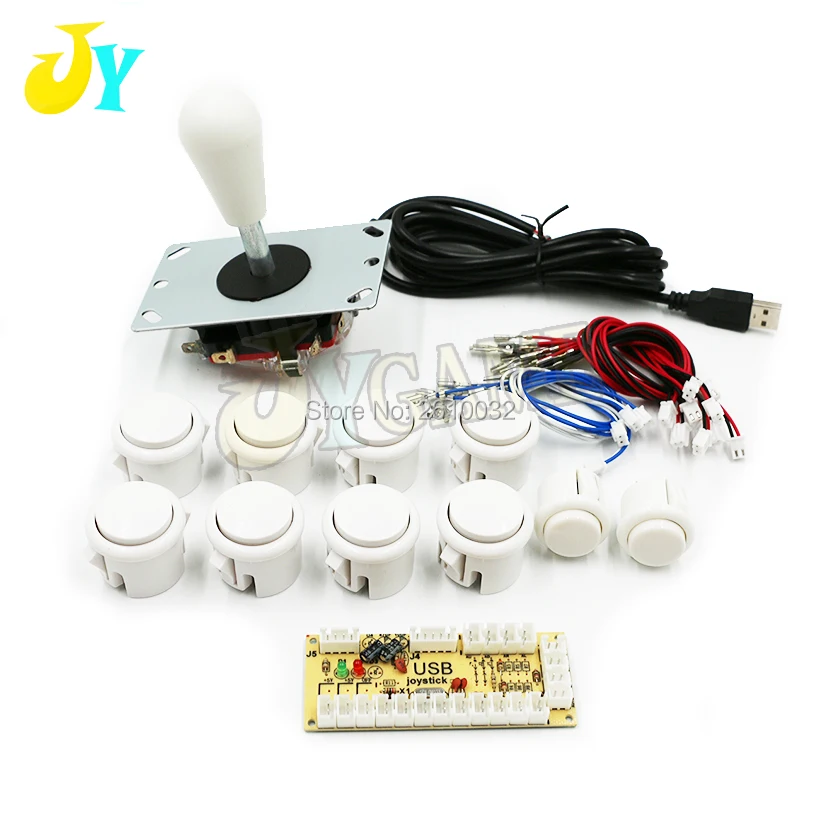 Zero Delay Arcade Game USB Encoder PC DIY Kit With Joystick Button for Mame Raspberry Pi
Zero Delay Arcade Game USB Encoder PC DIY Kit With Joystick Button for Mame Raspberry Pi