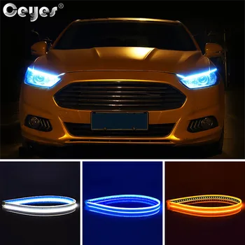 Ceyes Car Styling Auto DRL Daytime Running Lights Tube Guide Flowing Turn Signal LED Strip Lamp Headlight Assembly Accessories
Ceyes Car Styling Auto DRL Daytime Running Lights Tube Guide Flowing Turn Signal LED Strip Lamp Headlight Assembly Accessories