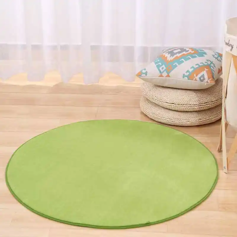 Новый модный однотонный коврик для стула с эффектом памяти детской спальни