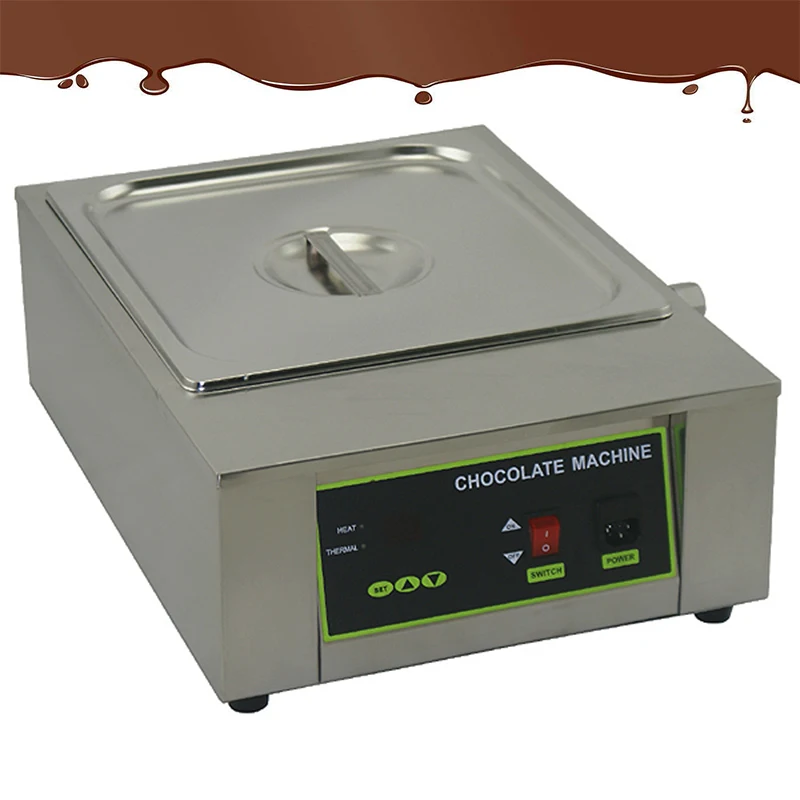 Single tank electrical commercial chocolate melting machine chocolate furnace melt pot
Single tank electrical commercial chocolate melting machine chocolate furnace melt pot