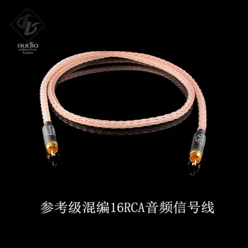 SLK Audio Hi-End Reference Grade Gold-silver Alloy + OCC Mixed RCA Audio Cable
SLK Audio Hi-End Reference Grade Gold-silver Alloy + OCC Mixed RCA Audio Cable