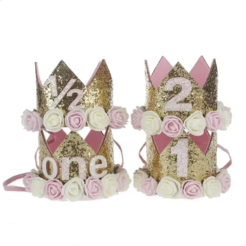 1pc/lot Glitter Pretty Flowers Crown with number Headband Slim Hairband For Girls Birthday Party DIY Hair Accessories
1pc/lot Glitter Pretty Flowers Crown with number Headband Slim Hairband For Girls Birthday Party DIY Hair Accessories