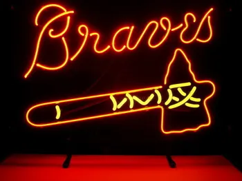 Business Custom NEON SIGN board For MLB ATLANTA BRAVES REAL GLASS Tube BEER BAR PUB Club Shop Light Signs 17*14"
Business Custom NEON SIGN board For MLB ATLANTA BRAVES REAL GLASS Tube BEER BAR PUB Club Shop Light Signs 17*14"