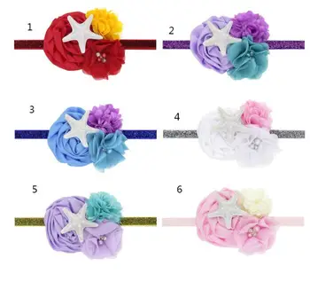 6color 2019 Purple Starfish Shell Headband Newborn Baby Mermaid Hairbow Cute Girls Hair Accessory Birthday Gift Photo Prop
6color 2019 Purple Starfish Shell Headband Newborn Baby Mermaid Hairbow Cute Girls Hair Accessory Birthday Gift Photo Prop