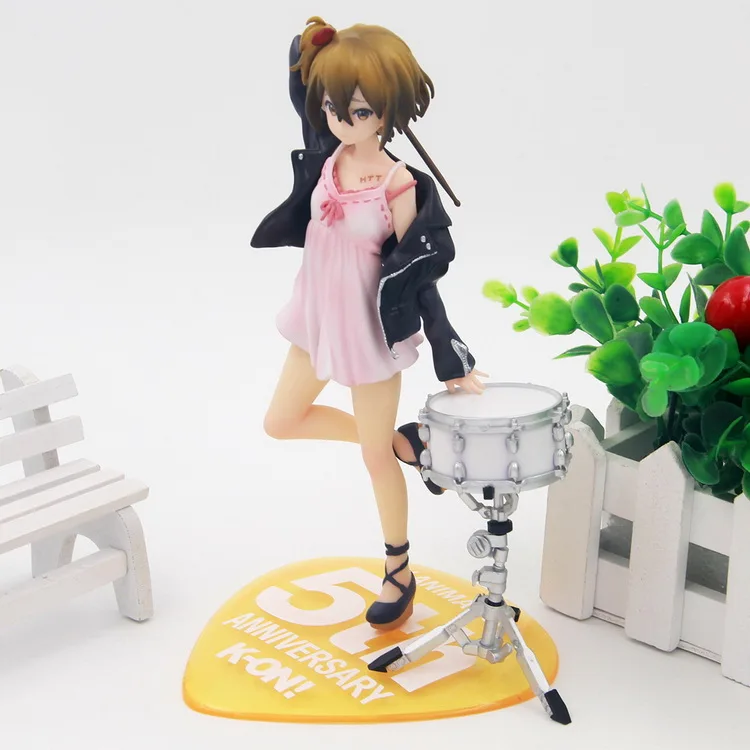 Anime K-ON! Tainaka Ritsu 5th Drum Ver PVC Action Figure Collectible Model doll toy 19cm
Anime K-ON! Tainaka Ritsu 5th Drum Ver PVC Action Figure Collectible Model doll toy 19cm